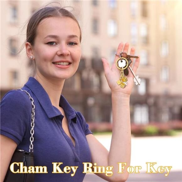 2 Pcs Metal Dice Keychain, Alloy Dice Bag Charm with Black Dots Vintage Style - Picture 3 of 8